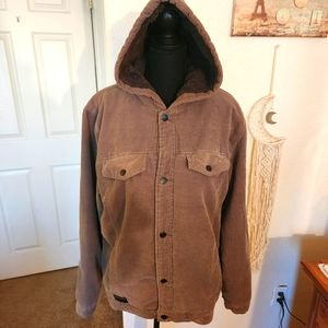 Quicksilver corduroy men's jacket XL